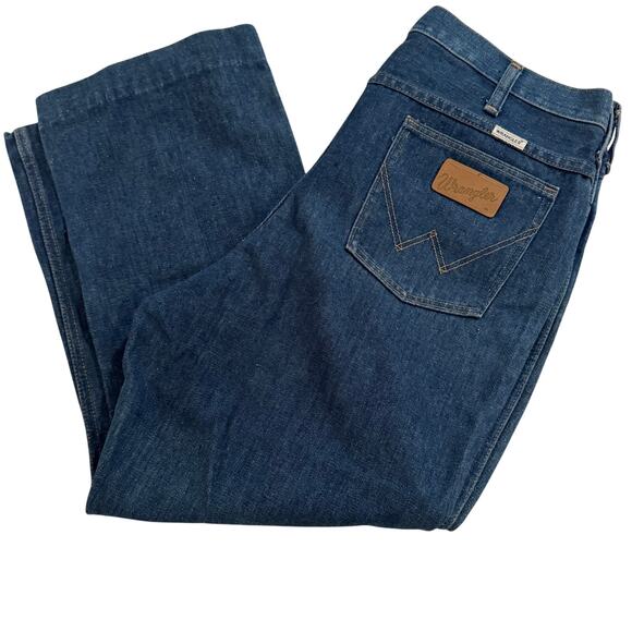 Vintage 70s Wrangler "No Fault" Jeans - Size 38 Short - Picture 1 of 6